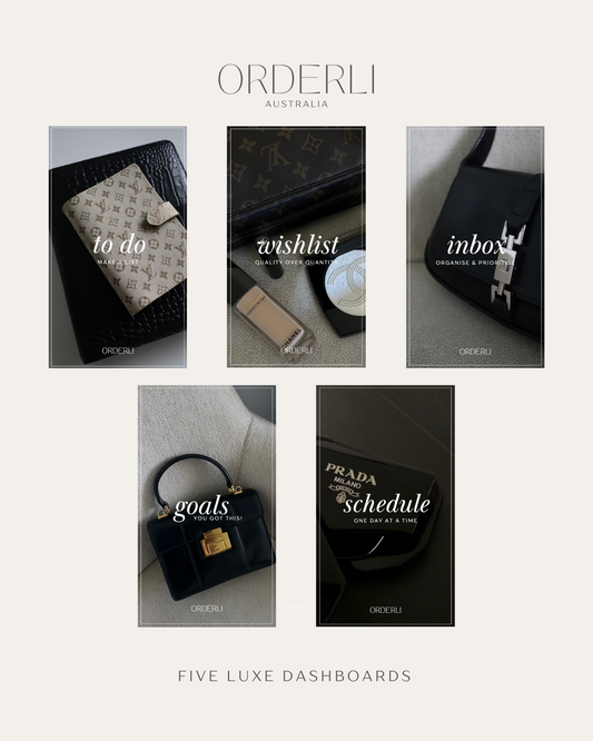 Luxe Dashboard Pack (digital download)