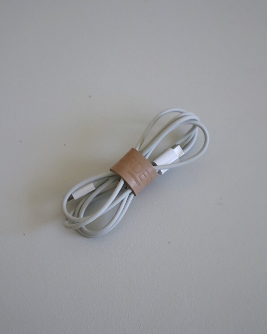 Leather Cord Organiser